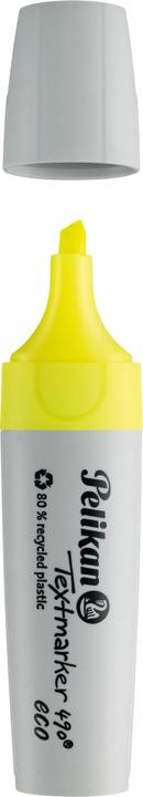 Produktbild Pelikan Textmarker 490 eco 10 Stück in FS Neon-Gelb (Neon-gelb, 1 mm, 10 x)