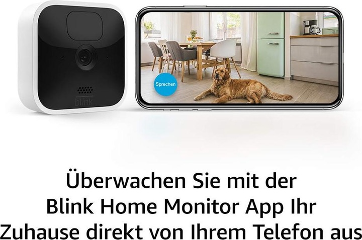 Actual product image Amazon Blink Indoor 1 Camera System