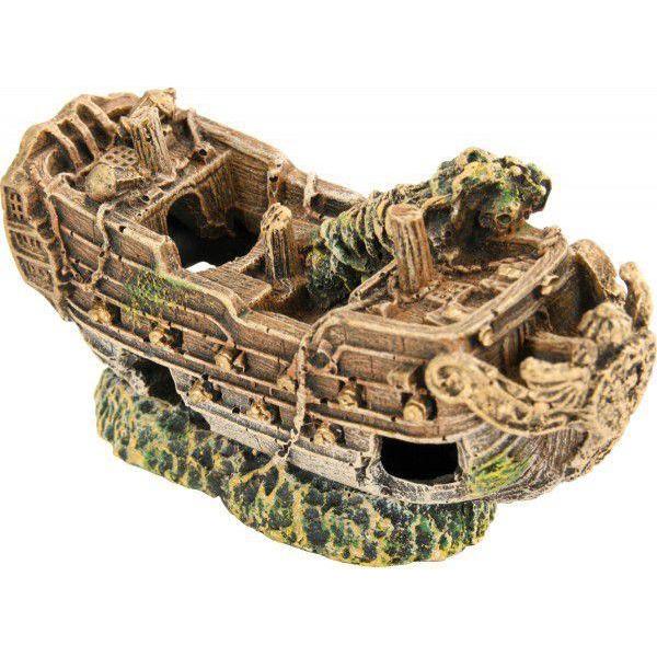 Zolux Galleon shipwreck finish (Höhle, sonstige Gegenstände), Aquarium Dekoration