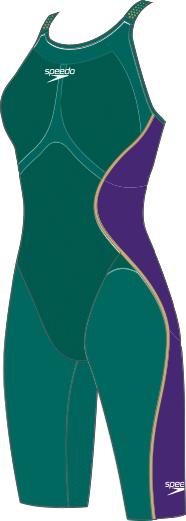 Speedo Fastskin LZR INTENT OPBK KSKN Swimwear Female Adult (28)