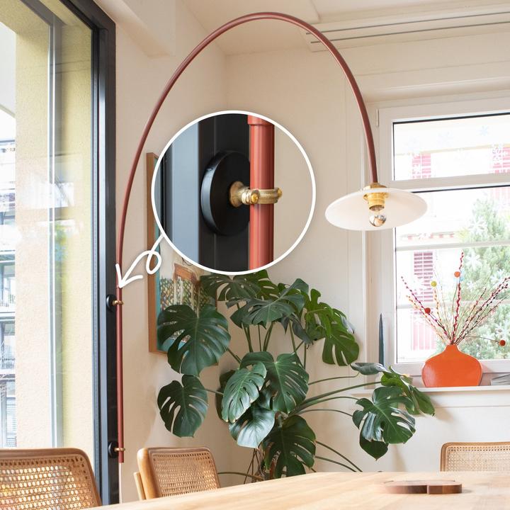 Actual product image Supermagnete Magnet system round rubber-coated with threaded stud (1x)