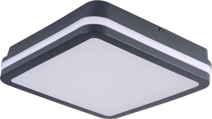 Productafbeelding Kanlux LED plafondlamp met bewegingsmelder BENO 24W NW-L-SE GR 1920lm 4000K IP54 33347 (1920 lm)