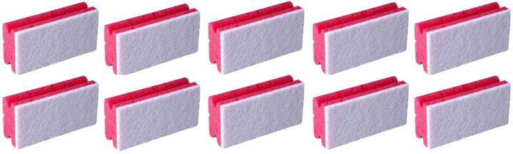 Edi Baur Schwamm Profi 10 Stück, Rot/Weiss (10 Stk.)