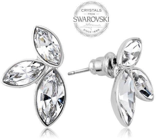Immagine prodotto Levien Orecchini con tre cristalli Navette trasparenti (L)