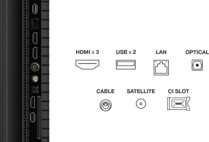 Produktbild TCL 75P79K (75", QLED, 4K)