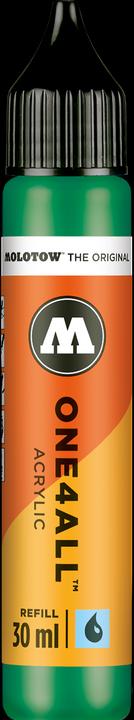 Molotow Navulinkt One4All voor permanente marker 30ml turquoise (Navullingseenheid, Turkoois)