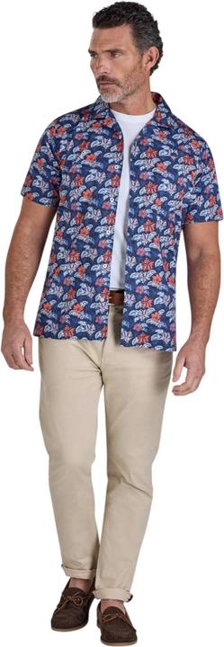 Immagine prodotto Raging Bull Hawaii Camicia Floreale Popeline Maniche Corte Uomo (S)