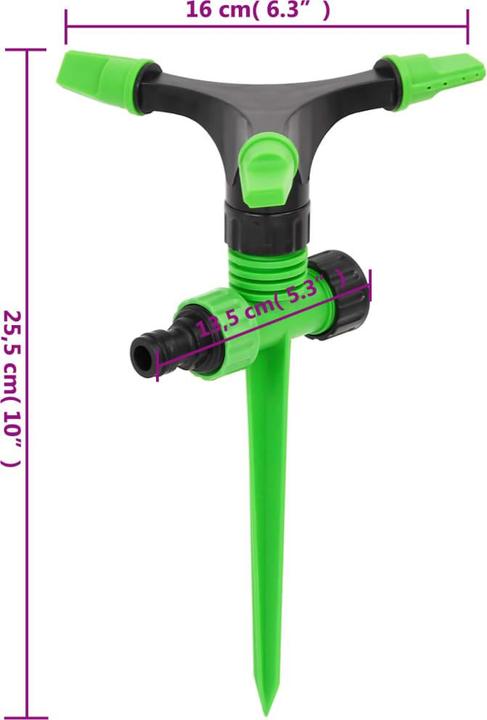 Immagine prodotto vidaXL Sprinkler (Irrigatore circolare)