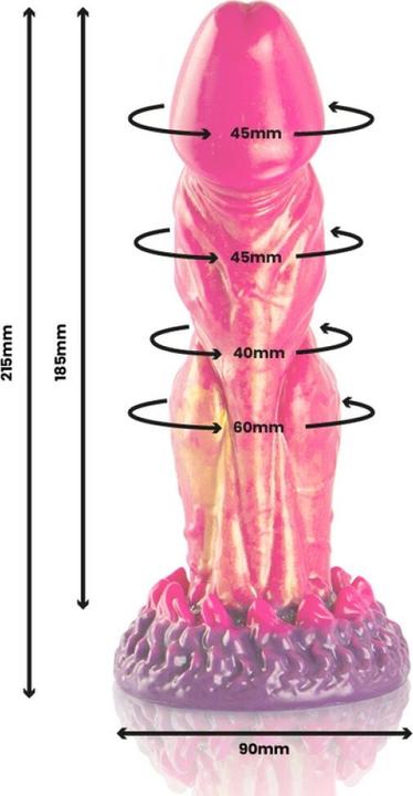 Productafbeelding Epic Cerberus Dildo Mythologisch Vuur