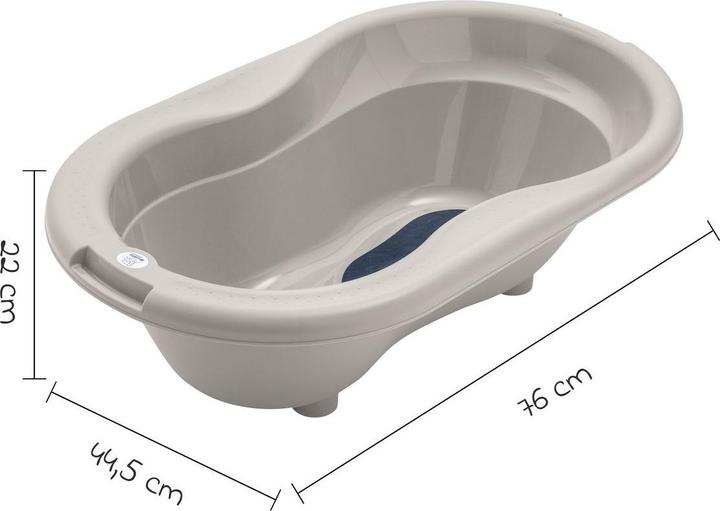 Actual product image Rotho Babydesign Babybadewannen & Badeeimer Baby-Badewanne Tilo - mit Anti-Rutschmatte