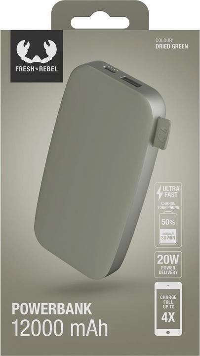 Immagine prodotto Fresh'N Rebel Powerbank (12000 mAh, 20 W, 44.40 Wh)