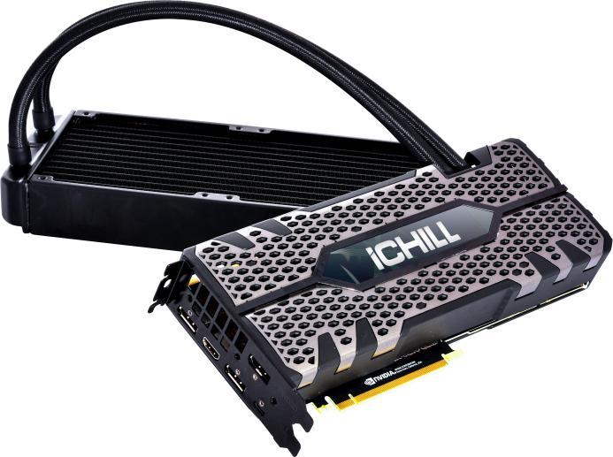 Actual product image Inno3D GeForce RTX2080 Ti iChiLL Black (11 GB)