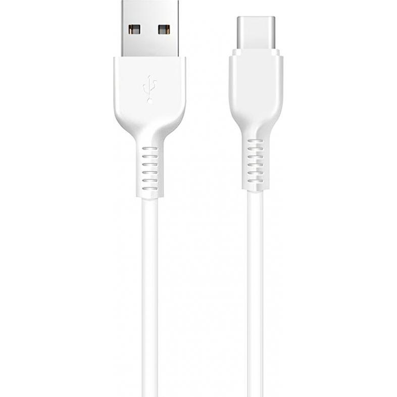 Hoco USB-A to USB-C Flash X20, 18W, 2A, 1m, weiss (1 m, USB 3.0), USB Kabel