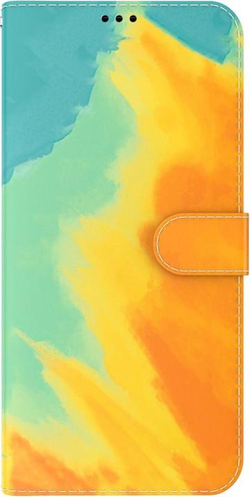 Produktbild Art iPhone 13 Pro Buch Etui Tasche mit Kartenfach Gelb (Apple iPhone 13 Pro)