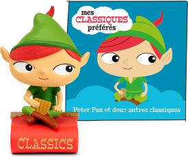 Actual product image Tonies Peter Pan and 2 other classics (French)