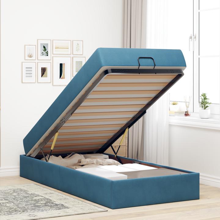 Actual product image vidaXL Storage bed (90 x 190 cm)