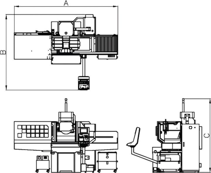 Produktbild Metallkraft Präzisions-Flächenschleifmaschine FSM 4080 PRO