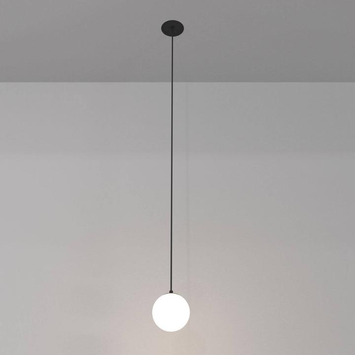 Immagine prodotto Maytoni Luna LED a sospensione, luce a sospensione 5W 210cm nera 3000K 90Ra bianco caldo (300 lm)