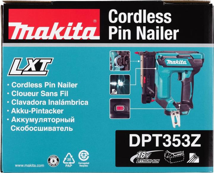 Actual product image Makita DPT353Z Battery pintacker