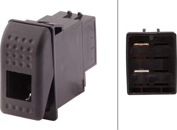 Actual product image Hella Toggle switch clipped for AUDI KRONE SOLARIS KUBOTA VOLVO AEBI