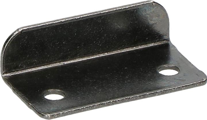 Siso Winkelschliessblech 30/16/9mm, schwarz (1 pcs.)