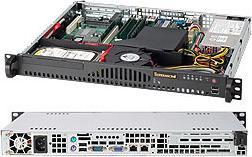 Produktbild Supermicro SC512 203B - Rack-Montage - 1U - ATX 200 Watt