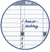 Image du produit Franken Aimant de tableau de planification annuelle (90 x 60 cm)