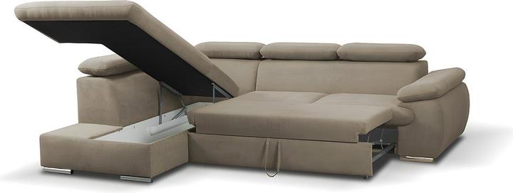 Actual product image Vente-unique Fabien (Corner sofa)