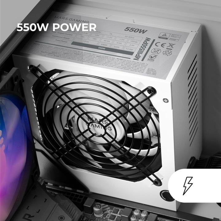 Image du produit Mars Gaming MPIII550PW (550 W)