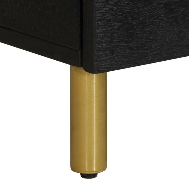 Image du produit VidaXL Buffet avec tiroirs Commode Buffet Armoire Noir Bois composite (40 x 33 x 75 cm)