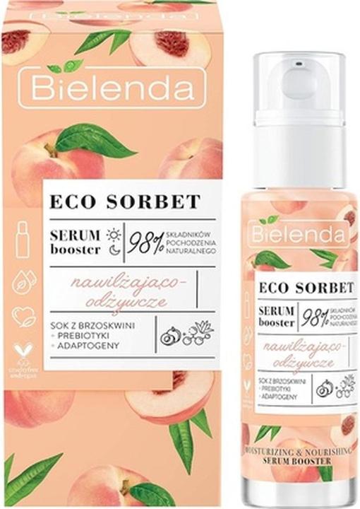 Produktbild Bielenda Eco Sorbet Moisturizing And Nourishing Serum Booster Peach 30Ml (30 ml)