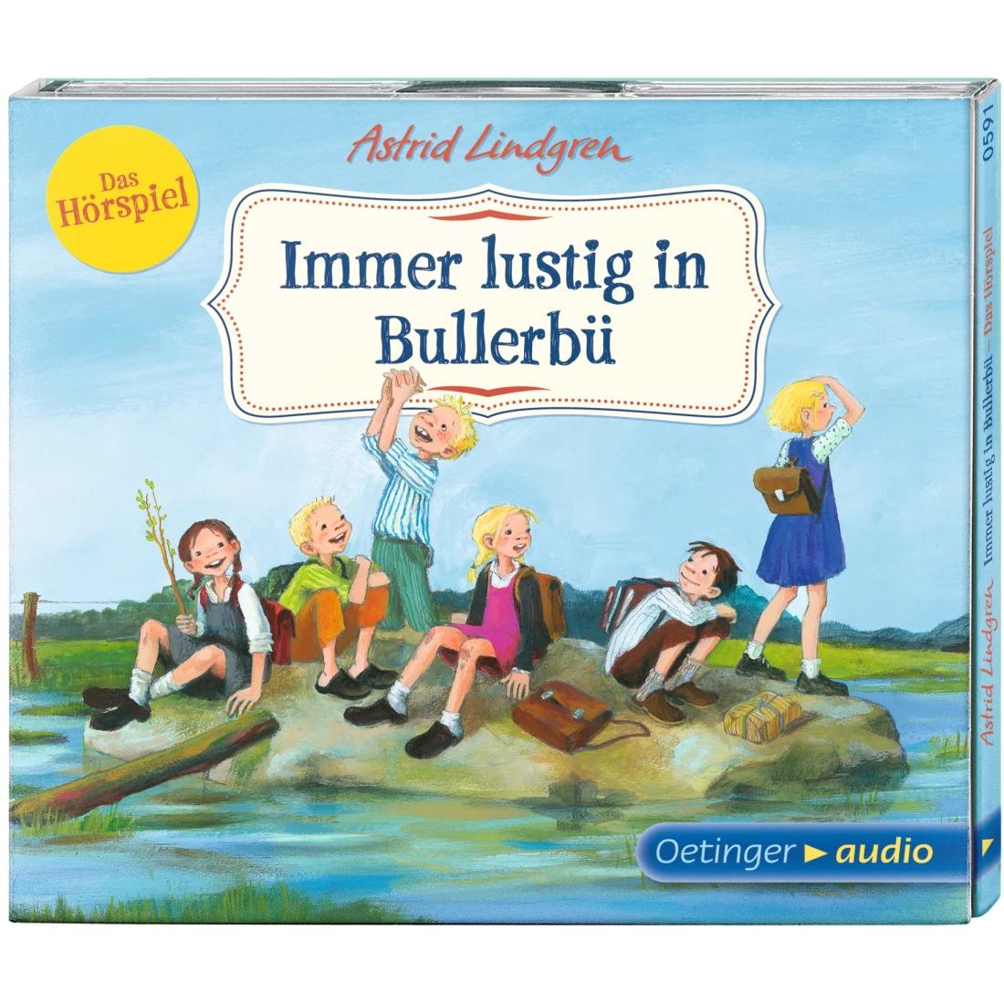 Thumbnail - Immer Lustig In Bullerbü, Hörbücher von Astrid Lindgren