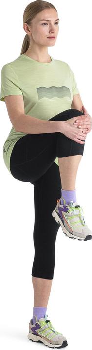 Actual product image Icebreaker Women's Tech Lite III S/S Tee Contour Waves (S)