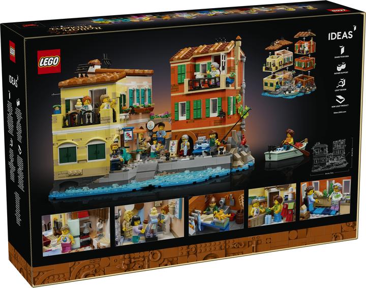 Actual product image LEGO The Italian Riviera (LEGO Ideas)