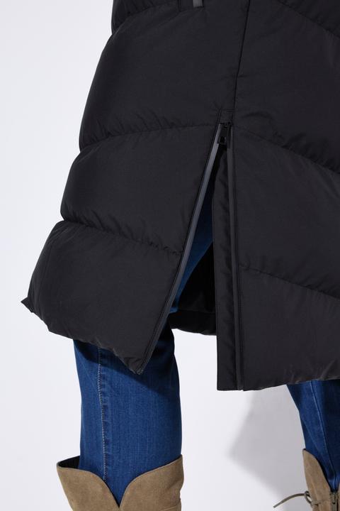 Actual product image Ulla Popken HYPRAR Longline Water-Repellent Quilted Coat