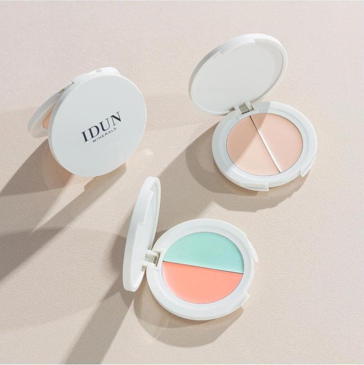 Actual product image IDUN Minerals Duo Concealer Kaprifol Extra Light (Beige, Extra Light, Kaprifol Extra Light)