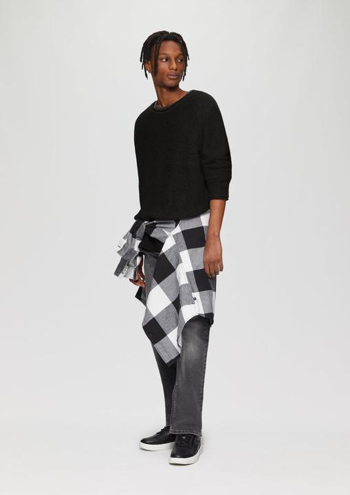 Actual product image s.Oliver Strickpullover Strickpullover mit Rollkante (XL)
