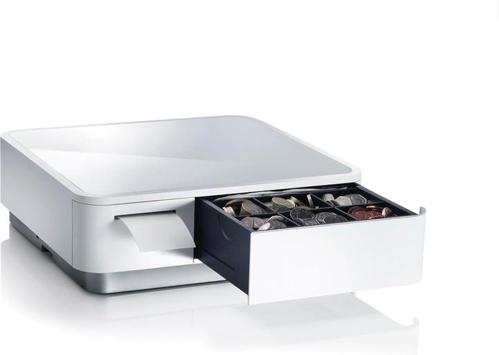 Actual product image Star Micronics mPOP10CBI WHT E+U PRINTER, Direct thermal, POS printer, 100 mm/sec, Easy Paper Loadin (USB-C, USB, Bluetooth)