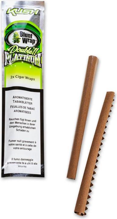 Image du produit Blunt Wraps Double Platinum Kush 2 en 1