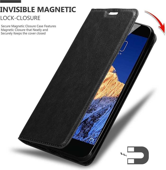 Actual product image Cadorabo Book Invisible Magnet Cover (ZTE Nubia N1)