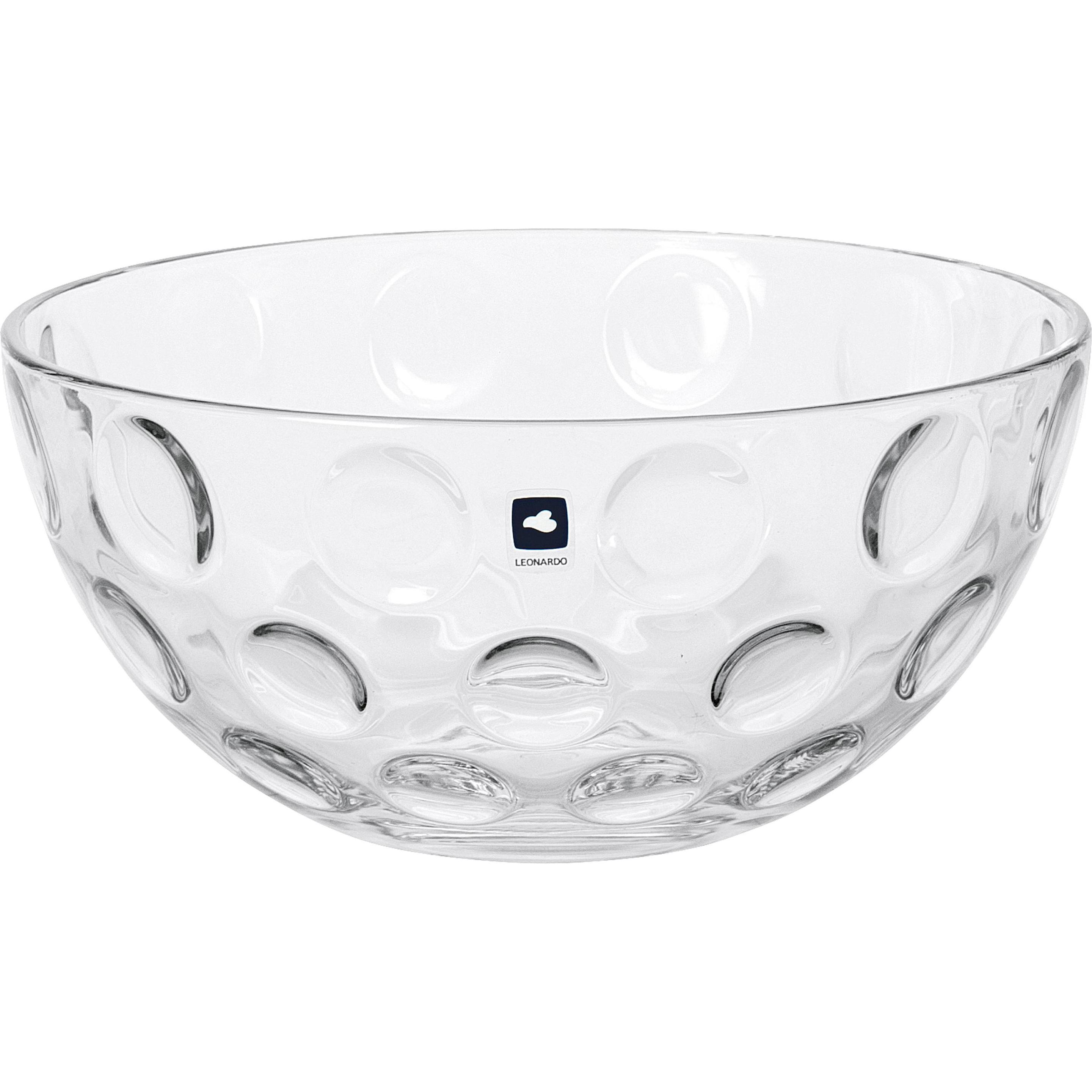 Leonardo Schale Cucina Optic 22cm, Schüssel + Schale, Transparent