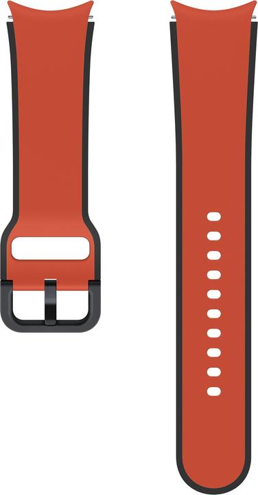 Samsung Sports Bracelet Two-tone Sport Band Brick Red (20 mm, Fluoroelastomer, Galaxy Watch 4, Galaxy Watch 4 Classic, Galaxy Watch 5 Pro)