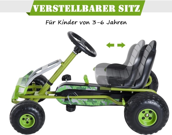 Actual product image Homcom Pedal car