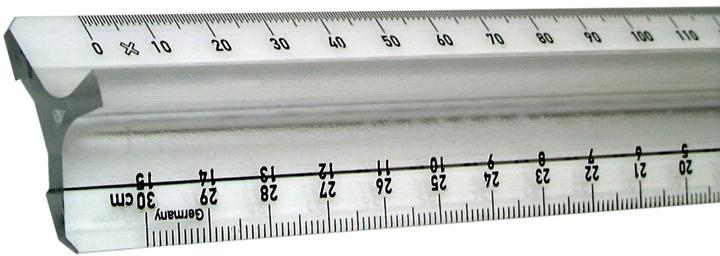 Image du produit Kum Règle en plastique avec poignée 30cm (30 cm)