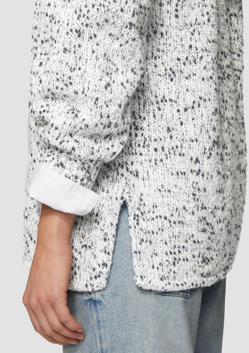 Immagine prodotto S.Oliver Strickjacke Melierter Cardigan mit weiten Ärmeln im Relaxed Fit (36)