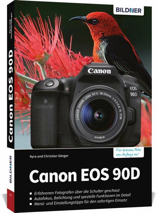 Immagine prodotto Canon EOS 90D (Tedesco, Christian Bildner, Dott.ssa Kyra Sänger, Dr Christian Sänger, 2019)