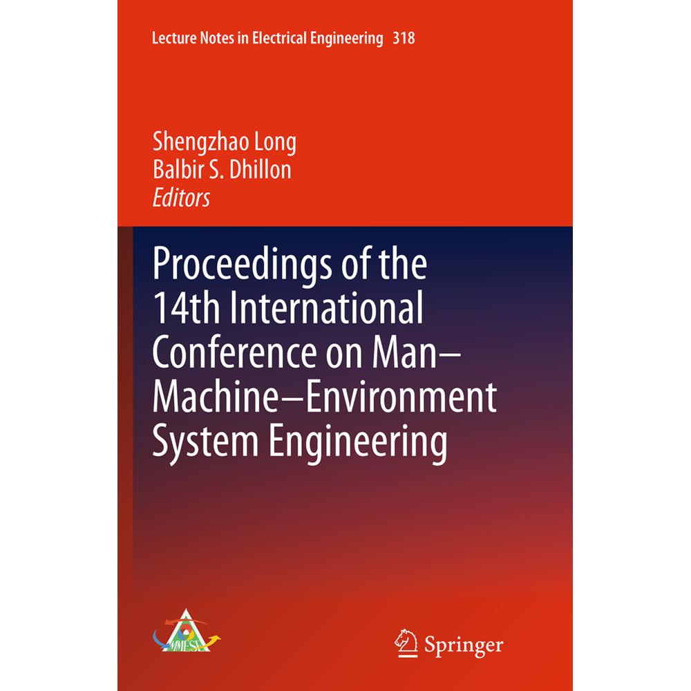 Proceedings of the 14th International Conference on Man-Machine-Environment System Engineering, Fachbücher von Balbir S....