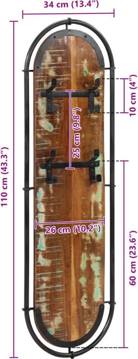 Actual product image vidaXL Garderobe
