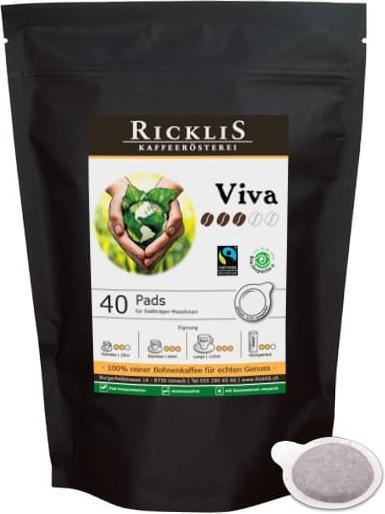 RickliS Kaffeerösterei Viva (40 x Port.)