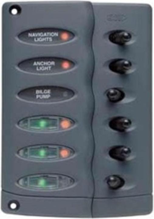 Image du produit Novaliv Tableau BEP DC Contour Etanche 6xOn/Off
